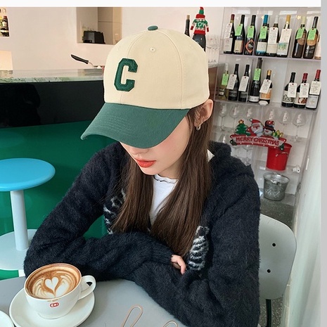 Mũ lưỡi trai chữ C phối màu nón kết nhiều màu phong cách Ulzzang form unisex nam nữ