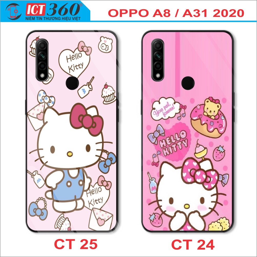 Ốp Lưng Kính OPPO A31 / A8 in Hình 3D - in theo yêu cầu