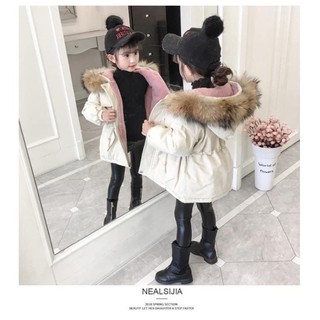 [Hàng oder 10-15 ngày về] Áo khoác PARKA bé gái