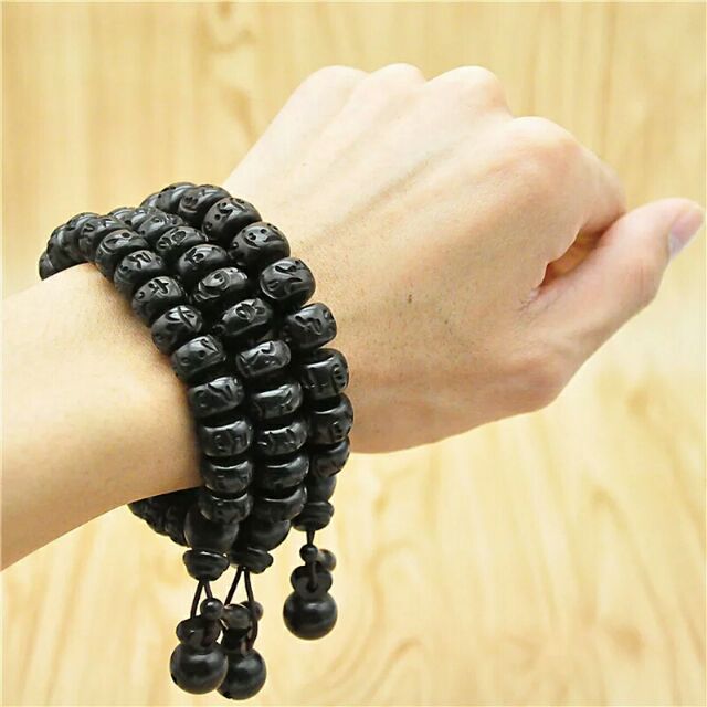 CHUỖI GỖ SÉT ĐÁNH KHẮC LÚC TỰ ĐẠI MINH