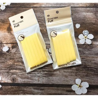 Bông nén rửa mặt Round Nbr Puff