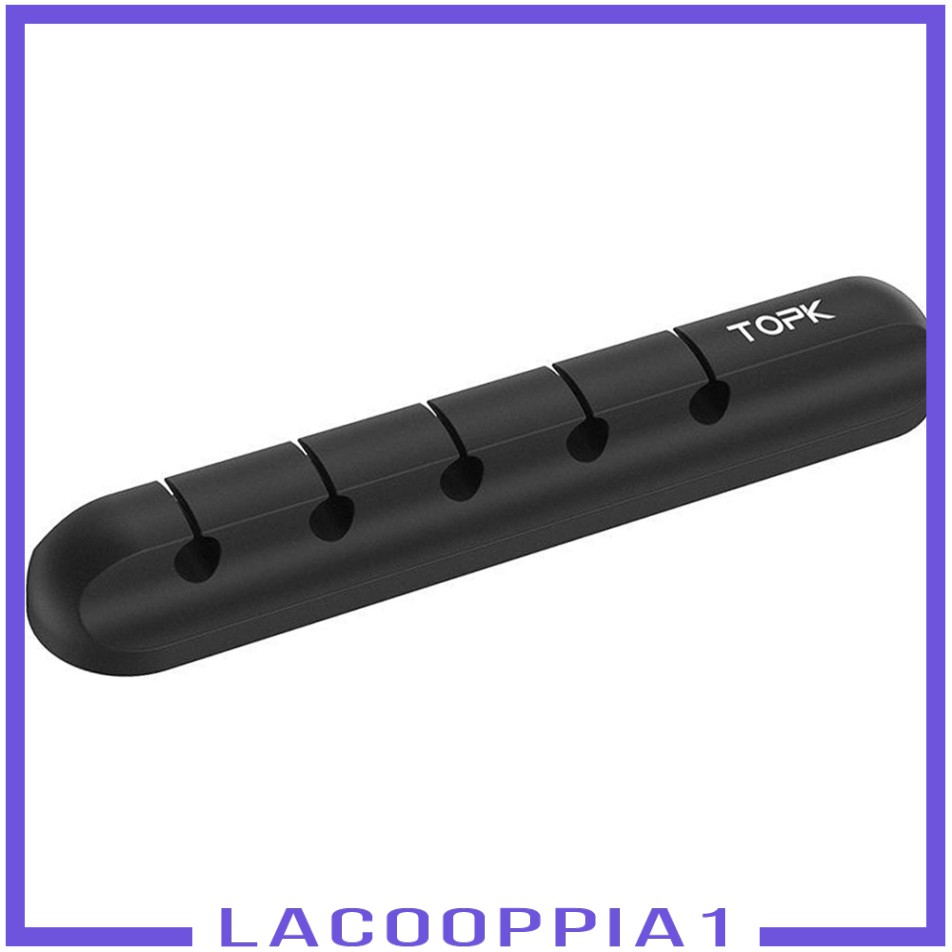 Kẹp silicon giữ dây cáp gọn gàng | BigBuy360 - bigbuy360.vn