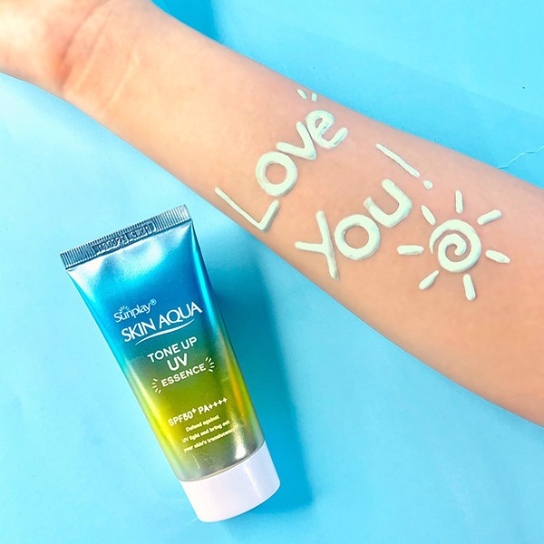 Kem chống nắng Sunplay Skin Aqua Tone Up UV Mint Green 50g