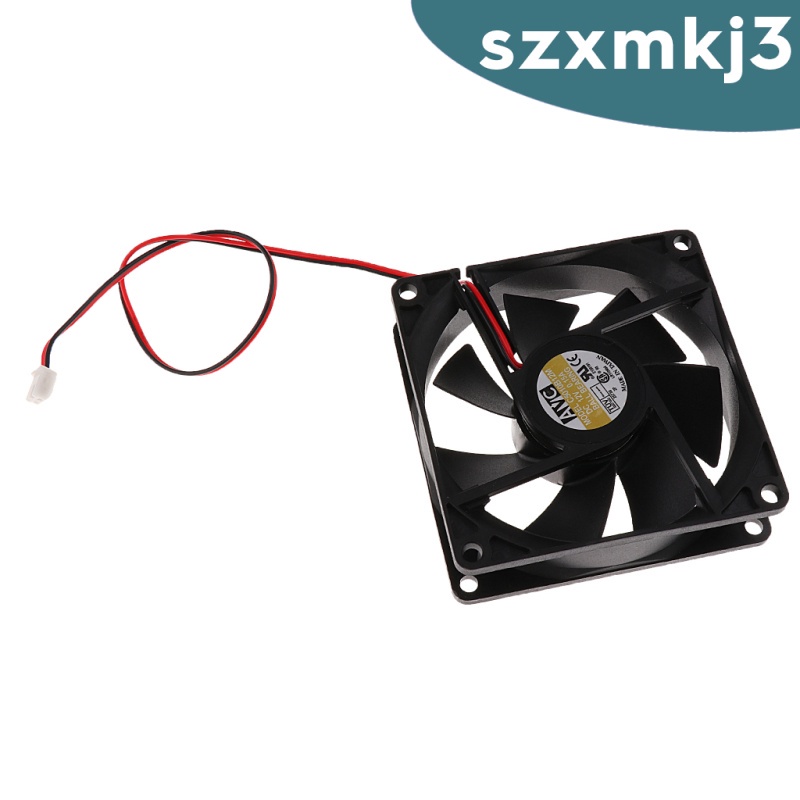 [giá giới hạn] Cooler PC Case Fan 8cm 2Pin Cooling Cooler Ultra Quiet Bearing High Speed