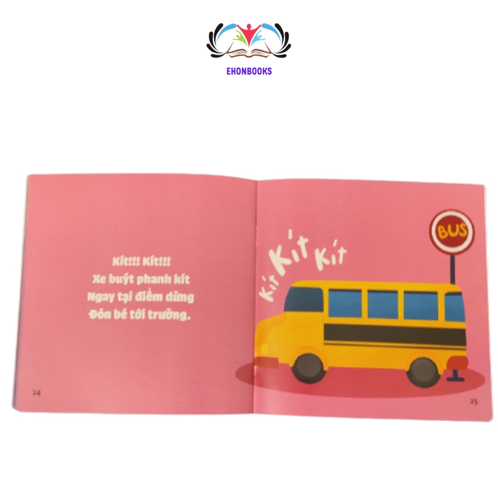 Sách ehon cho bé 0 3 tuổi – Âm thanh quanh bé “Leng Keng”