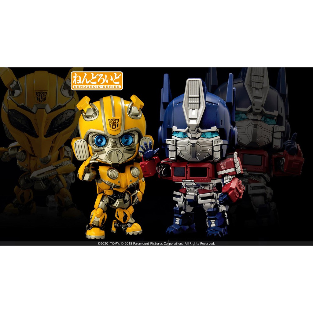 Mô Hình Good Smile GSC Nendoroid Optimus Prime và Bumblebee Transformer DLX Chibi GSC 1409 1410