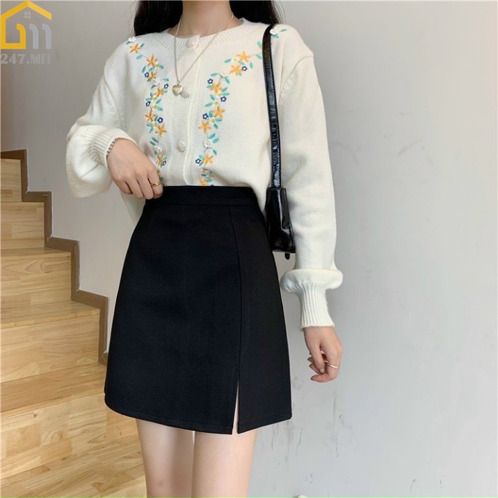 [Mã SKAMCLU7 giảm 10% tối đa 50K đơn 0Đ] Chân váy chữ A xẻ | BigBuy360 - bigbuy360.vn