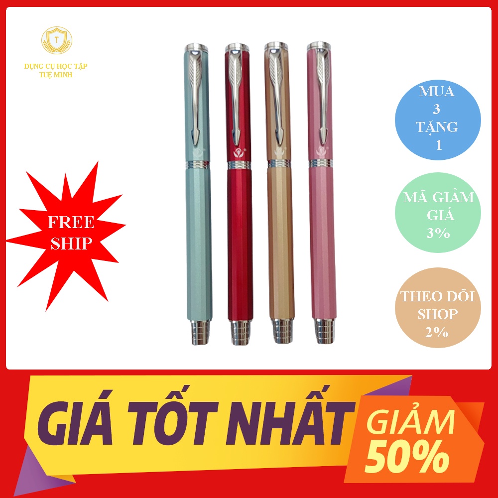 Bút Máy Luyện Chữ Ouguwen 868,Ngòi Kinh Tinh Lá Tre loại 1,Tạo Nét Thanh Nét Đậm Tự Nhiên -Dụng cụ học tập Tuệ Minh