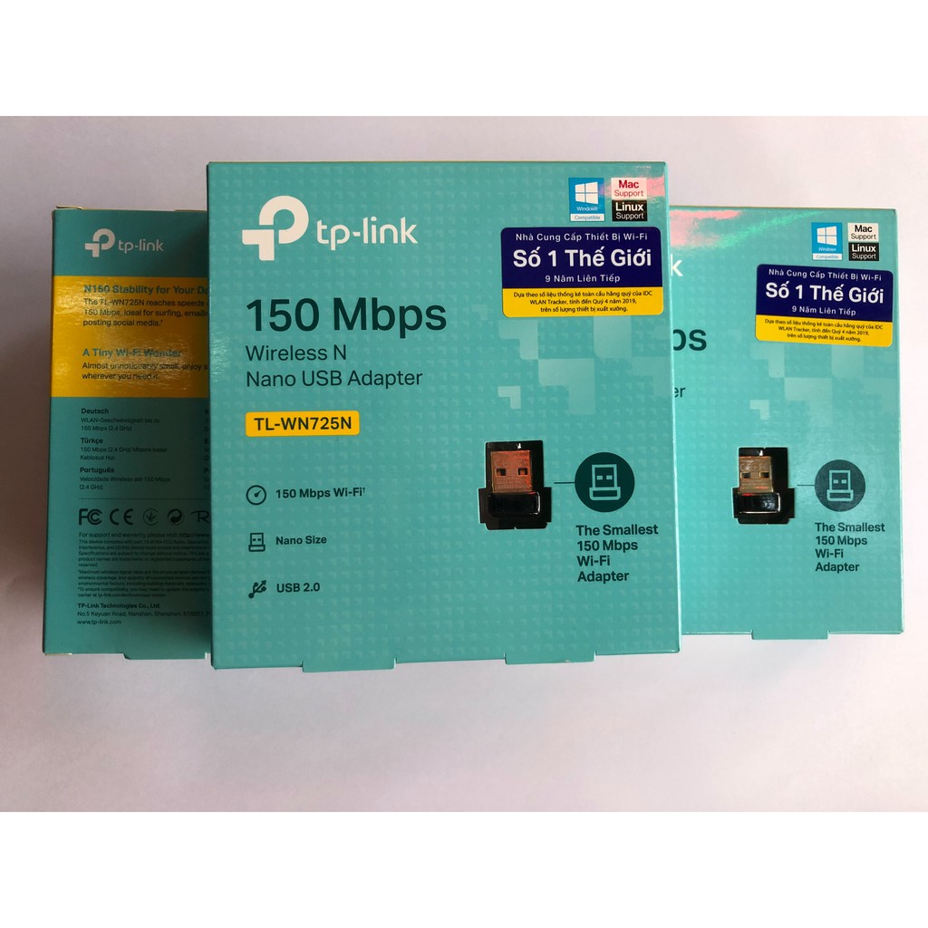 Bộ thu sóng wifi Tplink 722 / Tplink 725 và LBLink BL-WN151