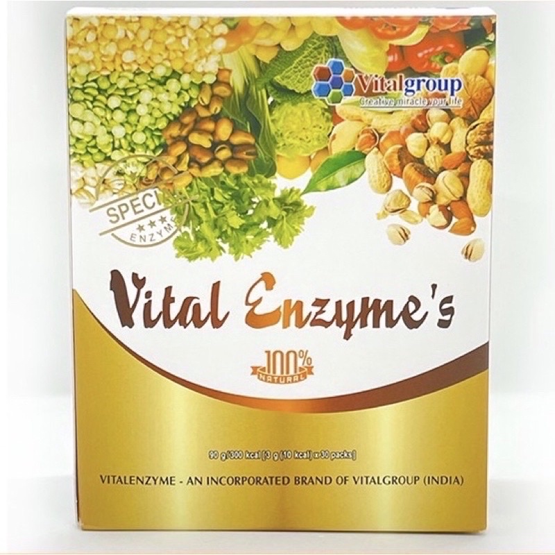 Vital Enzyme’s chính hãng công ty - hộp 30 gói