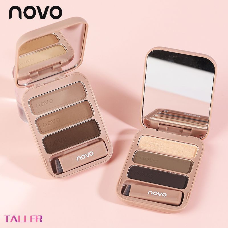 (Hàng Mới Về) Bút Kẻ Lông Mày Ba Màu Chống Nước Và Mồ Hôi Novo TALLER | BigBuy360 - bigbuy360.vn