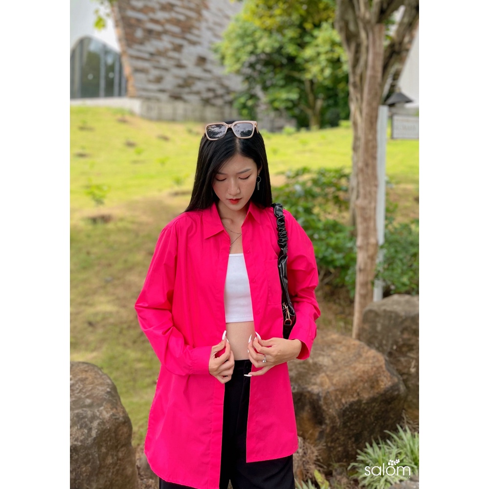 Áo khoác sơ mi form rộng Cami Shirt
