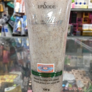 Sữa rửa mặt hạt mơ làm trắng da Beaumore 120g