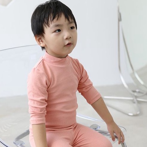 Áo Thun Tăm Cổ 3 Phân Cho Bé Trai Bé Gái MINKYMOM QUẢNG CHÂU