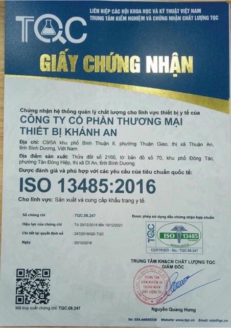 [ HÀNG CHÍNH HÃNG]Khẩu trang Y TẾ KHÁNH AN 4 lớp than hoạt tính khánh an