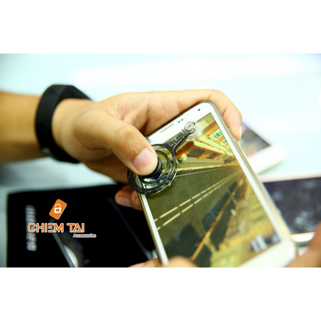 Bộ Joystick fling mini hỗ trợ chơi game trên smartphone (1 bộ)