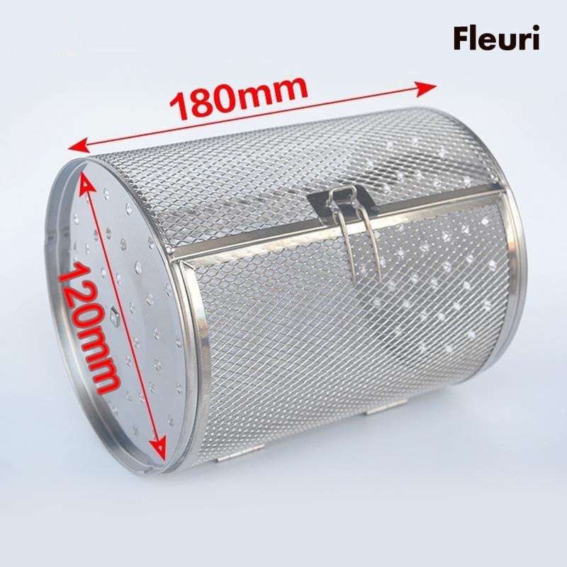 Lồng nướng hạt đậu xoay 120x180mm tiện dụng cho lò nướng bbq