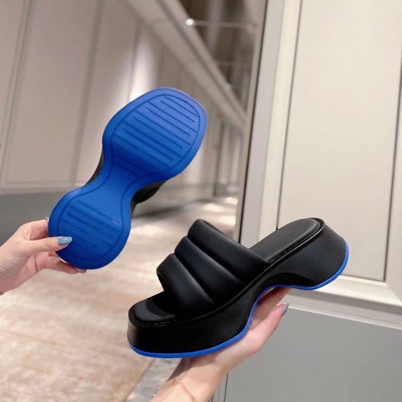 Dép Quai Ngang Đế Dày Thời Trang Dành Cho Nữ