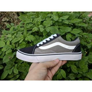 [FULL BOX] Giày V Old Skool màu đen phối ghi xám