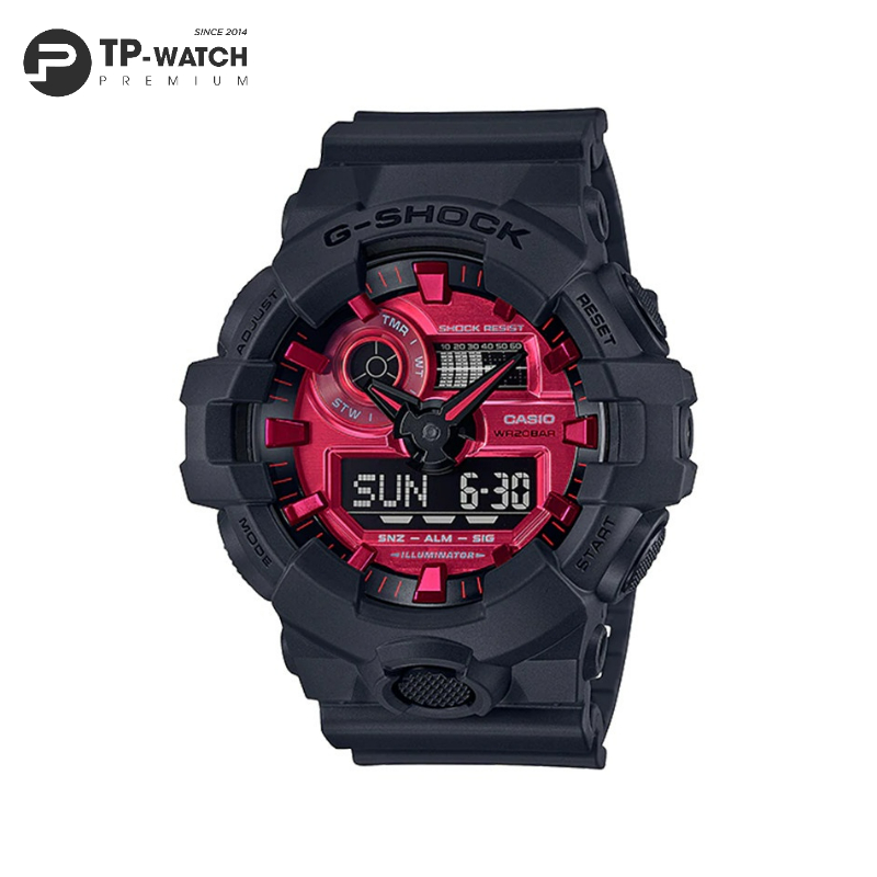 Đồng Hồ Nam Dây Nhựa Casio G-Shock GA-700AR-1A Chính Hãng - GA-700AR-1ADR