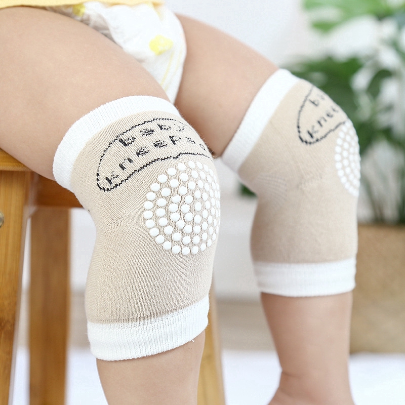 Vớ Chất Liệu Cotton Bảo Vệ Đầu Gối Chống Trượt Cho Bé