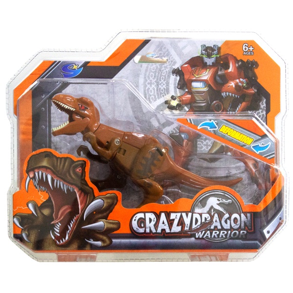 Đồ Chơi Robot Biến Hình Khủng Long 8285/BN - Màu Nâu