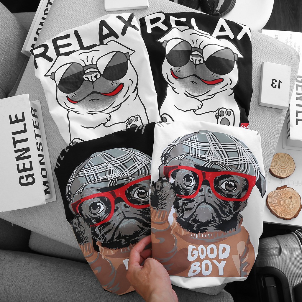 Áo Thun Hàng Hiệu Relax and hello...i&quot;m