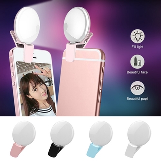 Đèn led hỗ trợ chụp ảnh selfie cho điện thoại
