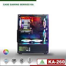 Giá siêu sốc Vỏ case VSP Avenger KA-260 hình siêu nhân sẵn dải led RGB mặt trước