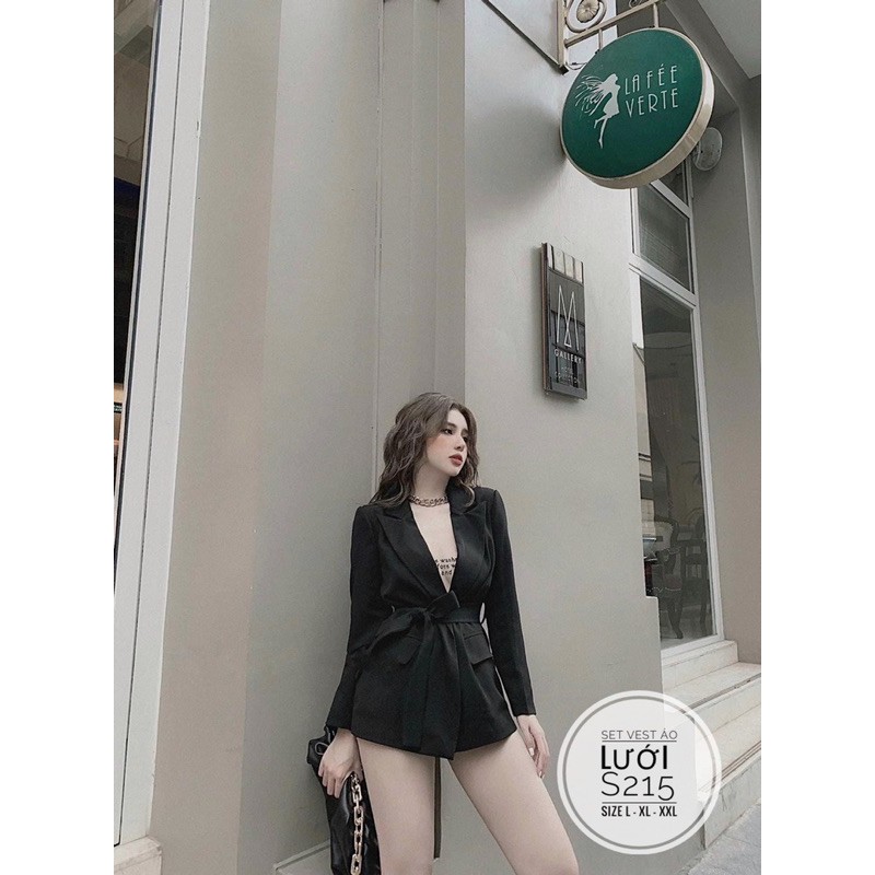 Bigsize Set vest áo lưới S215