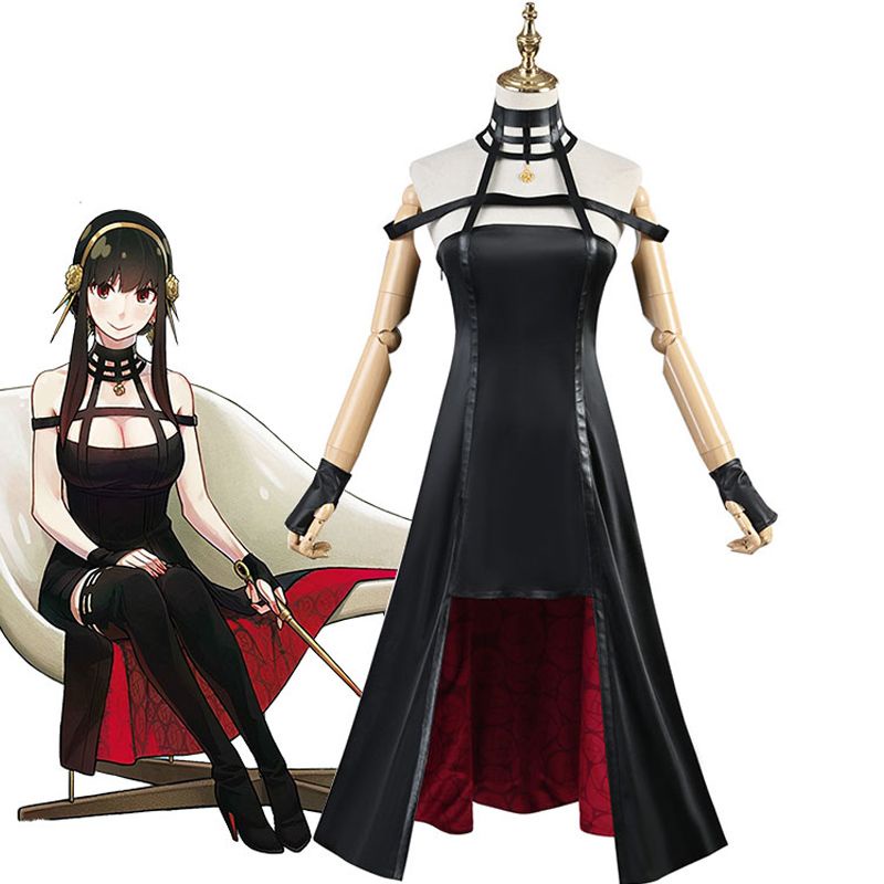 [O] Costume wig Yor - Spy x Family - Quần áo tóc giả hóa trang [Miu Cosplay] | BigBuy360 - bigbuy360.vn