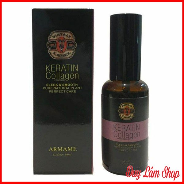 Tinh dầu dưỡng tóc Keratin Collagen Armame – Ý