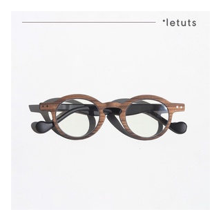 Gọng kính cận Unisex chất liệu gỗ mang phong cách vintage chất lừ