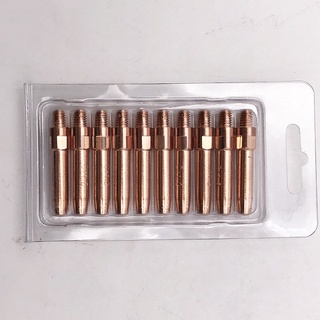 1 vỉ 10 Bép hàn mig m6*45*1.6 Béc hàn M6x45 Phụ kiện máy hàn mig 200a 350A 500A