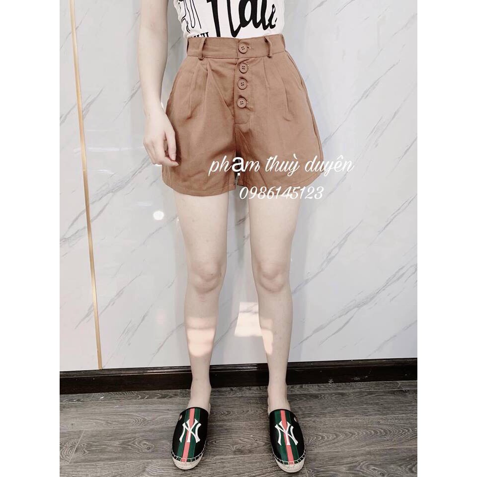 Quần short kaki 4 khuy(#923) kèm ảnh thật