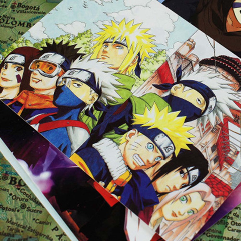 30 thẻ chủ đề hoạt hình NARUTO