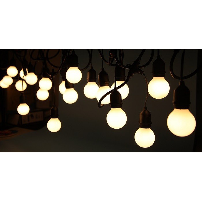 Dây bóng đèn Led tròn G60 3 mét 6 bóng 5w