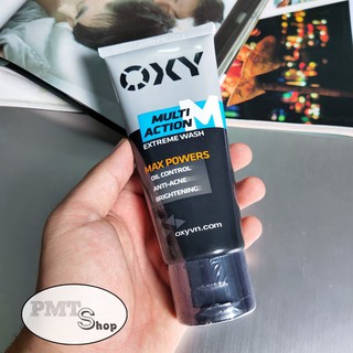 Kem sữa rửa mặt đa tác động Oxy Multi Action 100g sạch nhờn, kháng khuẩn mụn