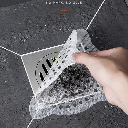 Bộ 10 Miếng Dán Lọc Rác Dùng Một Lần Cho Bồn Rửa Nhà Bếp/Phòng Tắm tiện lợi