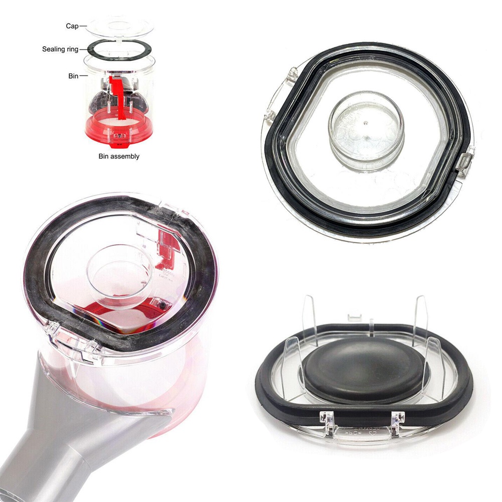 Nắp Đậy Máy Hút Bụi Dyson V6 V7 V8 Kèm Vòng Đệm