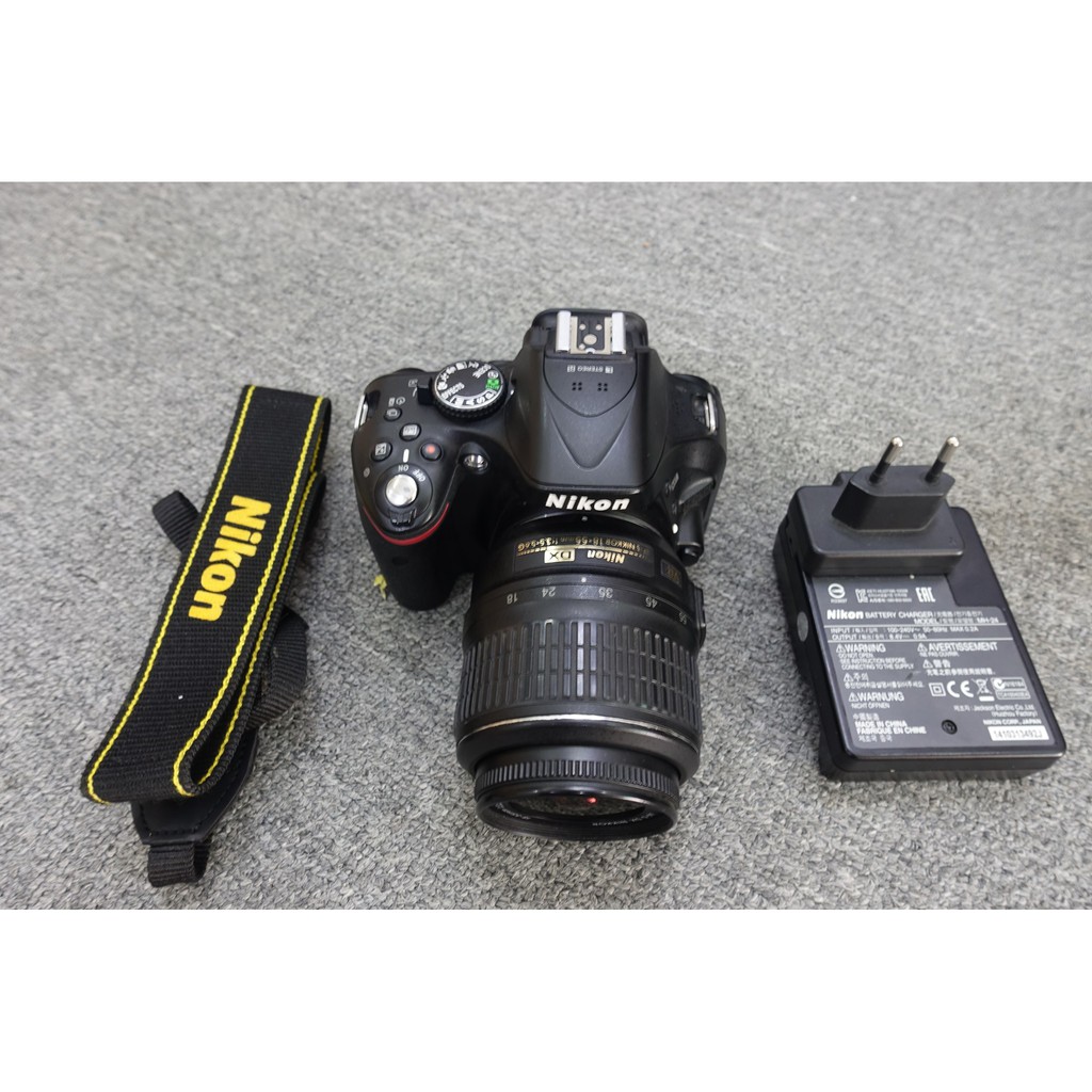 Bộ máy ảnh nikon D5200 kèm lens 18-55mm