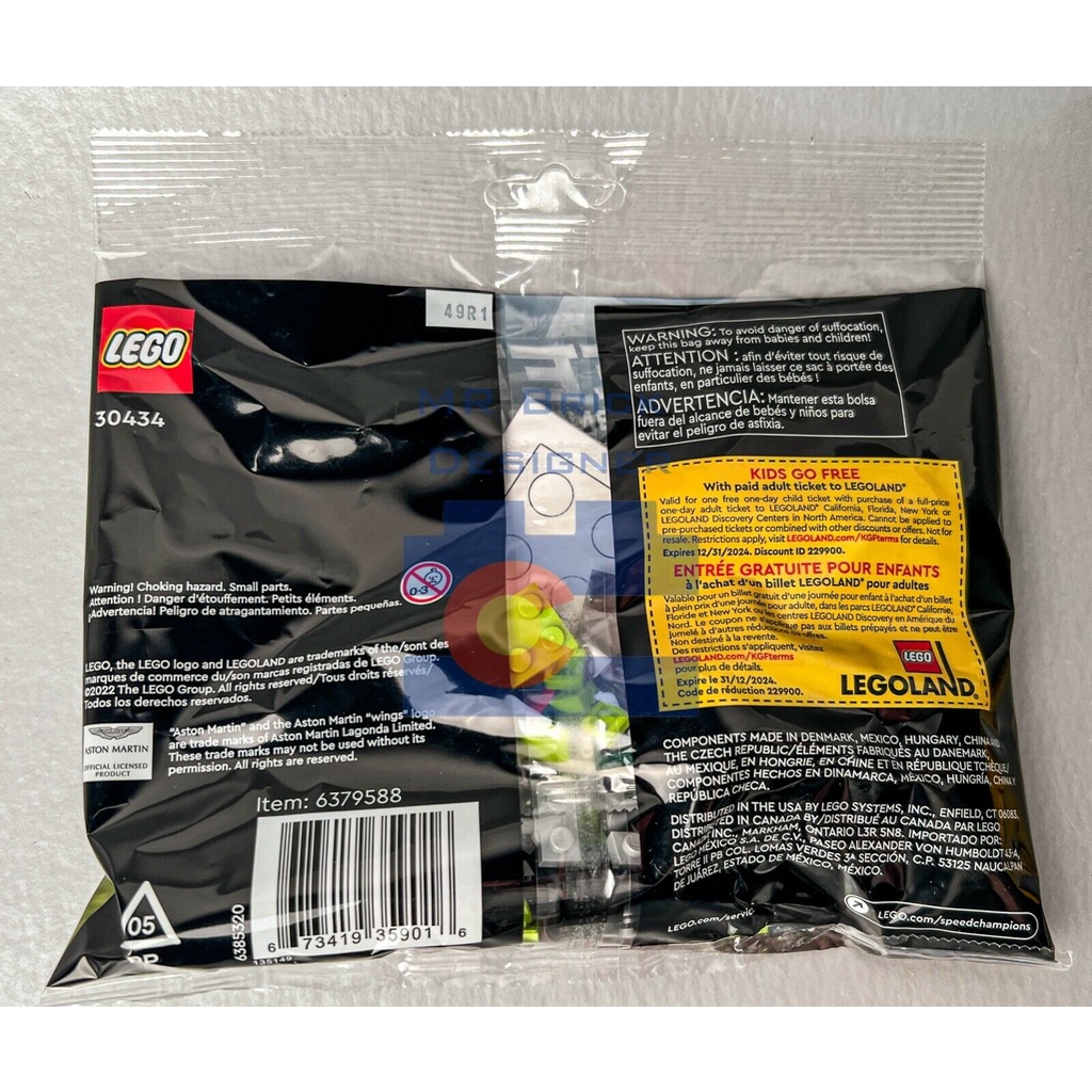 Lego speed 30434 - Xe đua Aston Martin