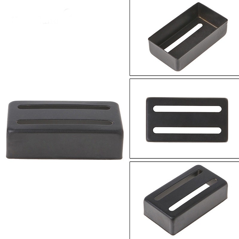 Accessories 1Pc Durable Guitar Two-Line Humbucker Pickup Cover For Electric Guitars Parts