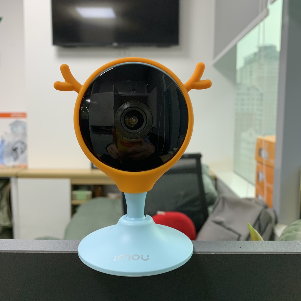Ốp Silicon Bảo Vệ Camera Imou Chống Vỡ Dành Cho Dòng Máy Cue 2/Blu - Cam Sừng Hươu
