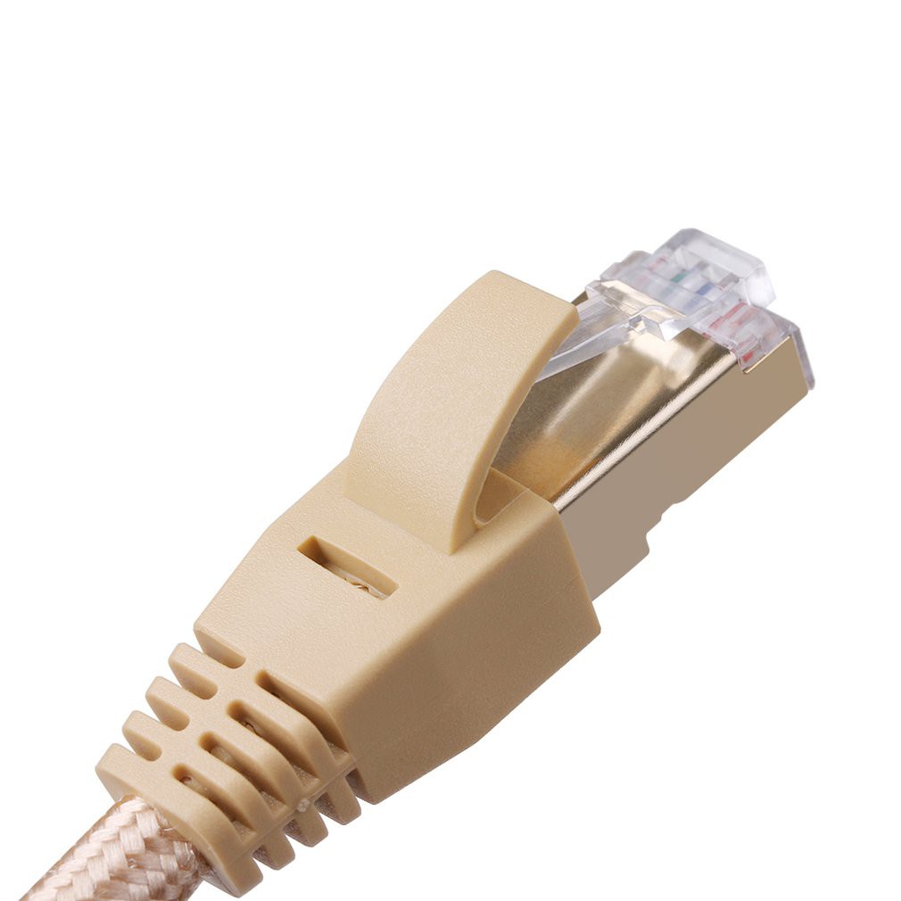 Cáp mạng Ethernet RJ45 mạ vàng CAT7 U / FTP thực tế