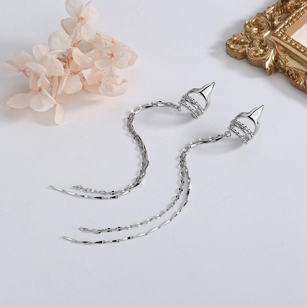 EXPEN Bông Tai Dạng Kẹp Bằng Đồng Thiết Kế Ngọt Ngào Cho Nữ