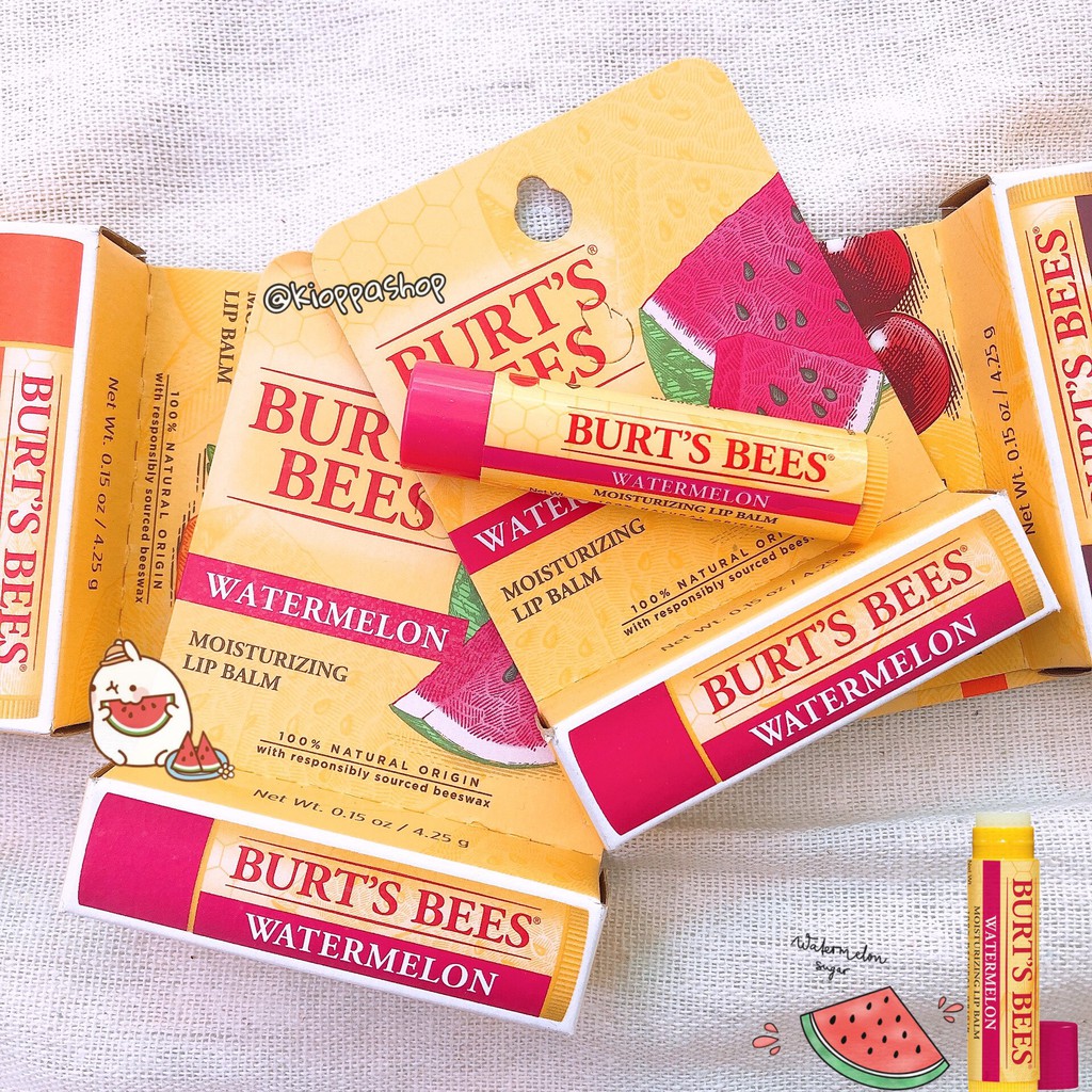 Son dưỡng không màu BURT'S BEES Moisturizing Lip Balm