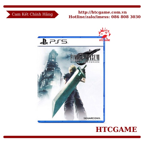 Đĩa game Final Fantasy VII: Remake Intergrade - Game PS5