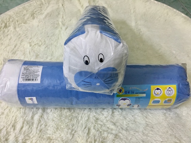 [Follow SFP-49440534 giảm 20%] Gối ôm hình sâu con Baby top ISO 9001- 60x25cm- vải cotton mới