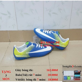 giày đá bóng 034 ( tặng + balo(túi) rút + vớ(tất) )